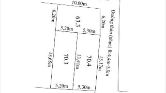 2 lô mặt đường 10m gần ngã 4 quang thanh, an lão, hp