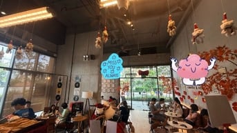 Sang nhượng quán café decor đẹp tại Vinhomes Smart City Tây Mỗ, Hà Nội