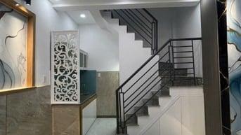Nhà 1 trệt 1 lầu Tân Thới Hiệp 20,4x8m,Nhà mới đẹp,2PN,Công chứng ngay