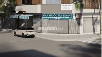 Cho thuê mặt bằng góc 2 mặt tiền ngã tư đường Tân Mỹ - đường số 1