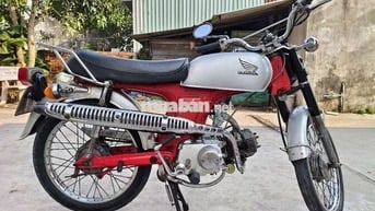 Honda CD50 Đỏ Bạc Máy Wave