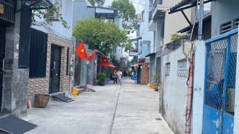 🚘56m2 hẻm xe hơi 4 lầu thông 4m x14
