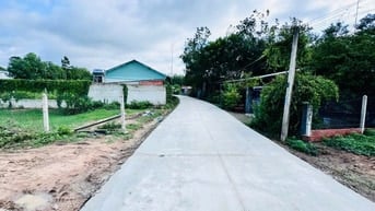 6x44 có 100m2 thổ cư. Đường bê tông thông. Gần KCN. 540tr 