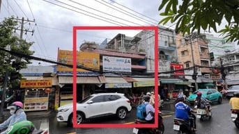 Ngay cổng chợ Bình Thới!! 8-10.5 x 20m giữa 2 ngã tư sầm uất 3.5 tầng