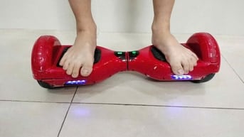 Xe cân bằng 2 bánh nhôm, bánh 10in