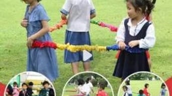 Cho thuê dụng cụ chơi đông tây – nam bắc  Dây thun chơi đông tây – nam
