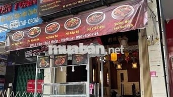 RẺ LẮM LUÔN ! CHỐT NHAN QUÁN ĂN SANG CHỈ 49 tr, FULL ĐỒ MỚI, MB thuê :