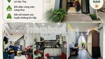 chủ ngộp bank cần bán gấp nhà 3ty5 Gò vấp kế bên làng 