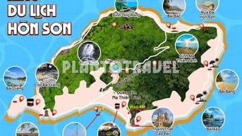 Đất Trung tâm đảo du lịch Hòn Sơn. 103,7 m2 Mặt tiền 15m đường chính