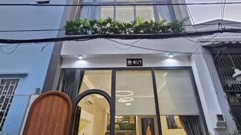 Nhà 4,15 x 12,5 đúc 1 trệt 3 lầu hẻm 4m đường số 4 p11 gò vấp 