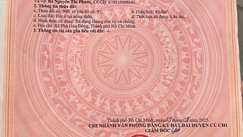 cần bán ba lô đất dự an River town củ chi