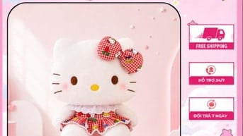 móc khóa gấu bông cutte cho bé