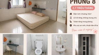🌸 CẦN CHO NỮ THUÊ PHÒNG GẤP – DỌN VÀO Ở NGAY 🌸 đã dọn sạch sẽ va sửa