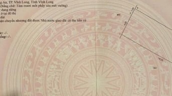 Bán Gấp Đất Thổ Cư 100% Phường Trường An (Phường Long Châu , Vĩnh Long