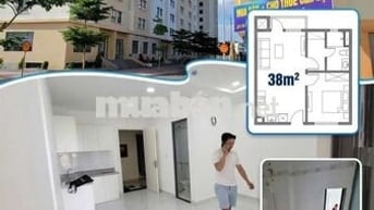 căn 900tr giá tổng 40m2 chung cư vĩnh lôc A, 1 phòng ngủ