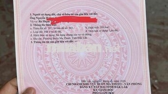 Chính chủ bán nhà mặt tiền, Nở hậu 8met
