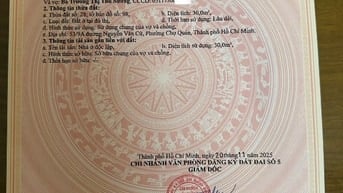 Bán nhà trong hẻm Nguyễn Văn Cừ