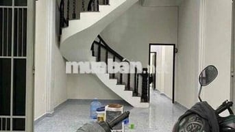 nhà 4 x 16, đúc 1 lầu , hẻm 6m thông , đường lê văn thọ