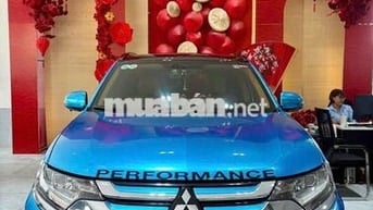 Mitsubishi Outlander Premium 2018 Xanh (Trắng)