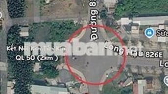 BÁN GẤP ĐẤT MẶT TIỀN ĐƯỜNG 826C – LONG HẬU, CẦN GIUỘC