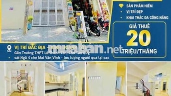 CHO THUÊ NHÀ MẶT TIỀN ĐƯỜNG 37 – NGANG 4M – VỊ TRÍ KINH DOANH TỐT 🔥