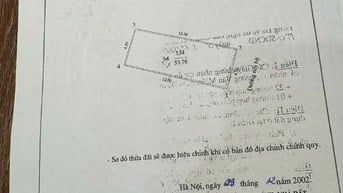 Cần bán đất thổ cư 50m2 phố Trạm phường Long Biên