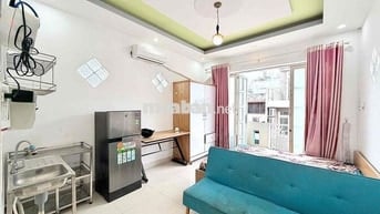 Thang Máy - Hầm Xe - Studio Balcon - Bàn Cờ Quận 3 - Full Nội Thất