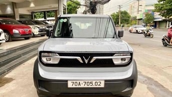 VINFAST VF3 PLUS 2025 MÀU XÁM MUA PIN XẠC MIỄN PHI