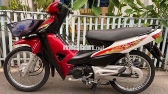 Honda Wave A 2007 Đỏ đen