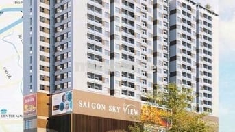 Căn hộ 63m2 (Sài Gòn KyView), 2PN, đối diện Bến xe Quận 8, P.6