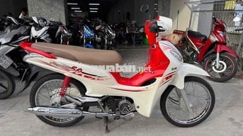 SYM Angela 50cc Trắng đỏ ( hỗ trợ góp )