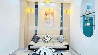 🛑NHÀ MỚI, CÁCH 1 CĂN RA MẶT TIỀN, XÂY 4 TẦNG (6x7.7m)