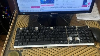 Pass bộ máy tính pc đang sử dụng + tặng bàn 1m2*60
