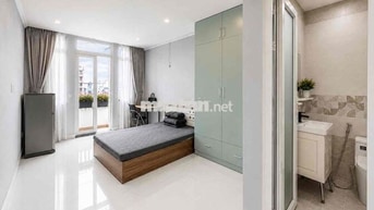 Căn Hộ Ban Công 35m2 Mới ngay công viên Làng Hoa