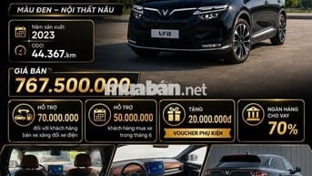 VinFast VF8 PLUS 2023 Đen 44.367 km