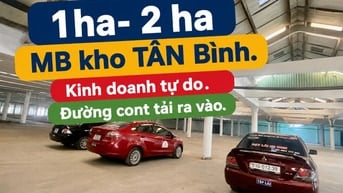 1Ha KHO BÃI Tt Tân Bình. Pccc. Nền epoxy. Lưu kho, gia công