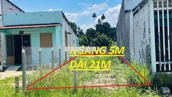 Bán gấp đất 105m² tại Nguyễn Văn Khạ, giá 1,25 tỷ, có sổ hồng riêng