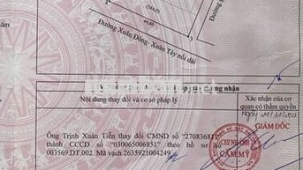 Bán Đất Lô Góc Ngã Tư 2 Mặt Tiền Đường Xuân Đông, Cẩm Mỹ