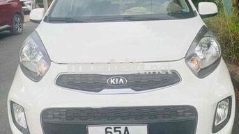 KIA Morning 2018 Số sàn Trắng đi gia đình