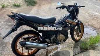 Suzuki Raider Xăng cơ Zin màu Đen mâm đúc