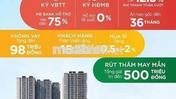 SANG LỖ 300TR 2PN 2WC HAPPY ONE MORI MẶT TIỀN LÁI THIÊU 14 VIEW ĐẸP