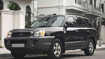 Hyundai Santafe Gold 2004 Số tự động Đen