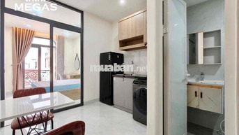 1PN BAN CÔNG FULL NỘI THẤT 40m2 TOÀ NHÀ CÓ BẢO VỆ HẺM Ô TÔ