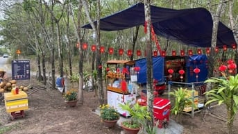 mặt tiền đường DH-703  dầu tiếng- Bình Dương DT: 1321m gia 2,1 ty