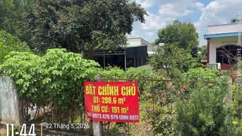 LÔ ĐẤT 278m² FULL THỔ CƯ TÂN THÀNH 52 HIẾM - CHÍNH CHỦ CẦN BÁN NHANH