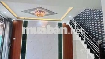 Nhà 2p.n đúc 1 trệt 1 lầu đường thông đường Phan Văn Hớn Chợ Bà Điểm