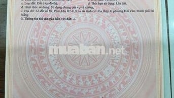 Tôi chính chủ cần bán lô đất vị trí đẹp, giá tốt có hh cae dv