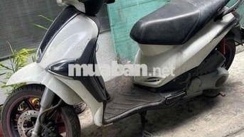 Piaggio Liberty Trắng đề sẹc sec ko nổ