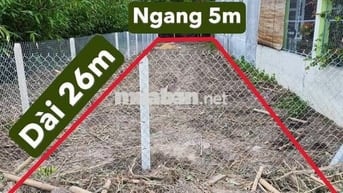 Lô đất 131m2(5x26)giá 1tỷ5 đường Giồng Cát Tân phú Trung huyện Củ Chi