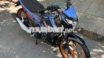 Suzuki Raider Đen, Xanh, Cam